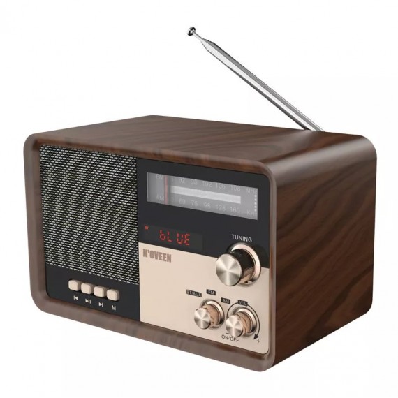 Nešiojamasis radijo imtuvas N'oveen PR951 Ruda