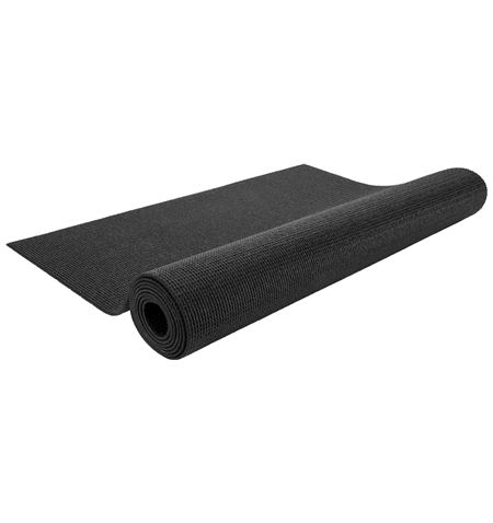 Pure2Improve Yoga Mat 1720 mm, 610 mm, 4 mm, Polyester, PV, Black