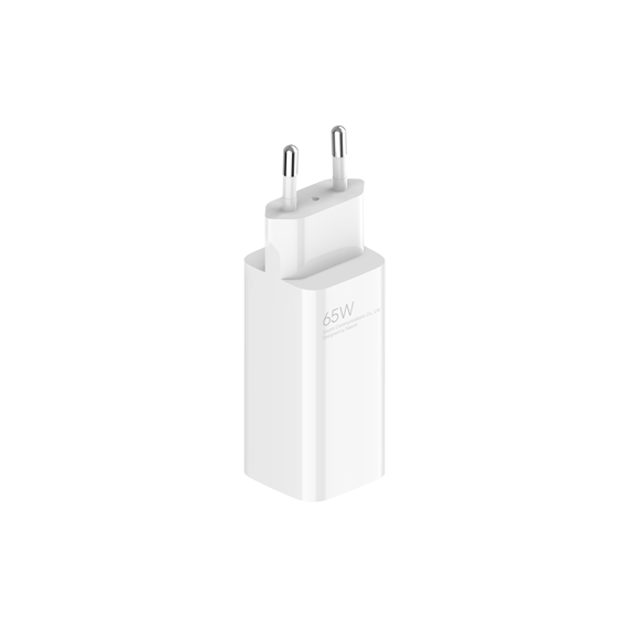 Xiaomi Charger (Type-A + Type-C) EU GaN Fast charging, White, 65 W