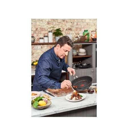 Puodas su dangčiu TEFAL Jamie Oliver 18 cm H91223