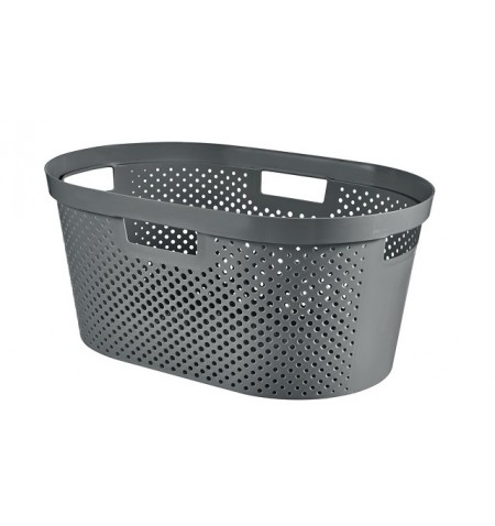 Basket for mangle CURVER Infinity 231009 (40 l  1 chamber  gray color)