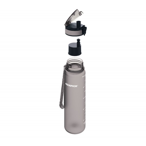  Aquaphor City grey  filtruojamasis buteliukas, 500 ml