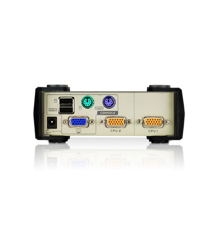 Aten 2-Port PS/2-USB VGA KVM Switch CS82U-AT