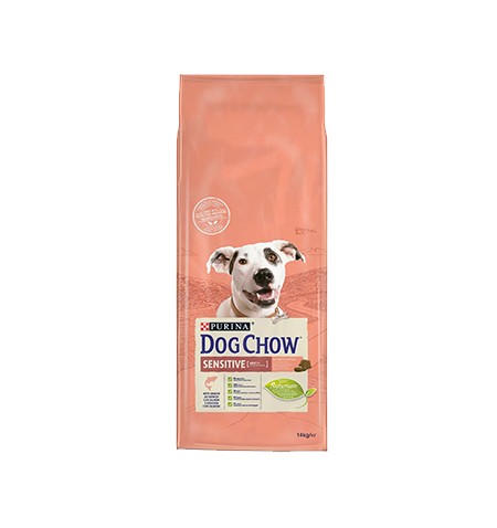 Purina DOG CHOW Sensitive Adult 14 kg Lašišos