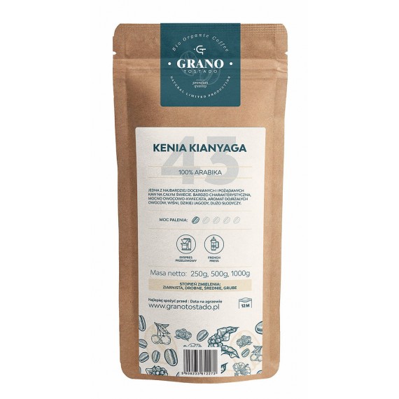 Grano Tostado Kenia Kianga Kava, vidutinio malimo 250 g
