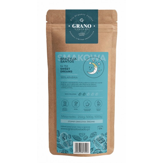 Grano Tostado SWEET DREAMS Kava, vidutinio malimo 250 g
