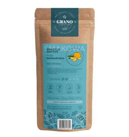 Grano Tostado MANDARIN Kava, vidutinio malimo 250 g