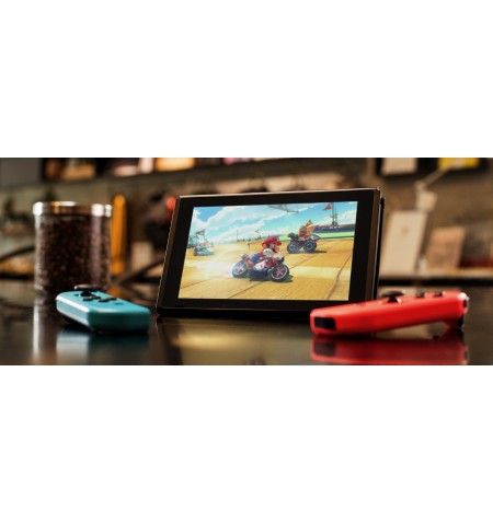 Nintendo Switch V2 2019 nešiojamoji žaidimu konsolė 15,8 cm (6.2 ) 32 GB Lietimui jautrus ekranas „Wi-Fi“ Juoda, Mėlyna,
