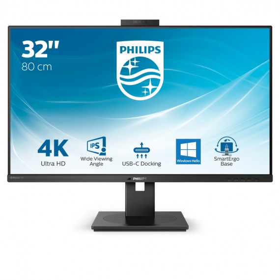 Philips P Line 329P1H/00 LED display 80 cm (31.5 ) 3840 x 2160 pikseliai 4K Ultra HD Juoda