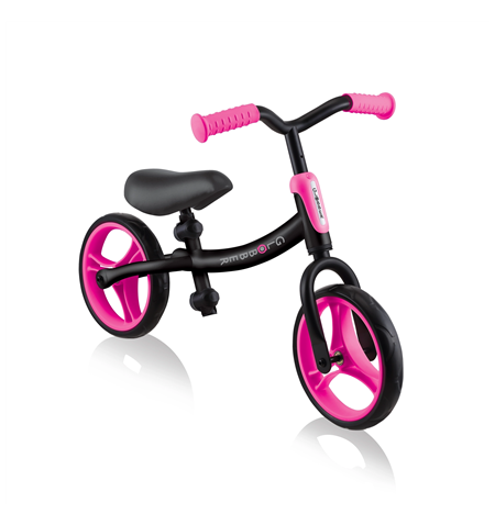 Globber Balance Bike GO Bike Black/Neon pink