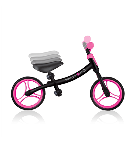 Globber Balance Bike GO Bike Black/Neon pink