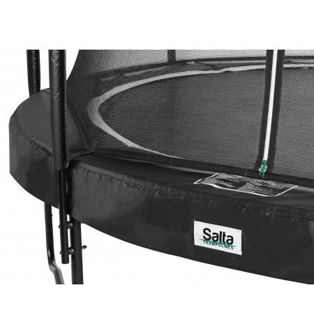 Salta Premium Black Edition COMBO - 396 cm kiemo ir laisvalaikio batutas