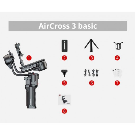 Gimbal for Moza AirCross 3 standartas