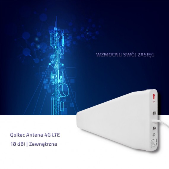 Qoltec 57021 4G LTE antena | 18 dBi | Lauke