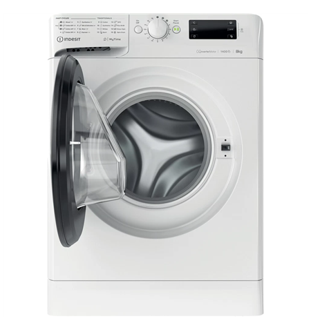 INDESIT Washing machine MTWE 81484 WK EE Energy efficiency class C, Front loading, Washing capacity 8 kg, 1400 RPM, Depth 60.5 c