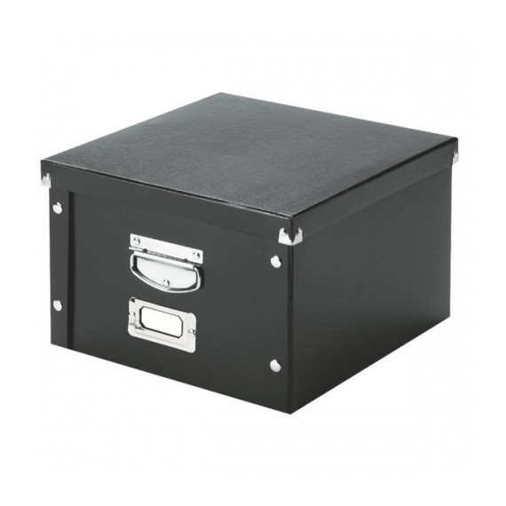 Archyvinė dėžė Leitz, 216x282x160mm, A5, juoda, nuimamas dangtis  0830-209