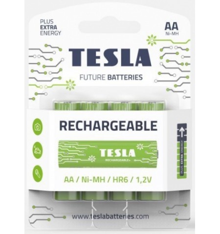 Baterija Tesla AA Rechargeable+ HR06 2400 mAh (4 vnt)