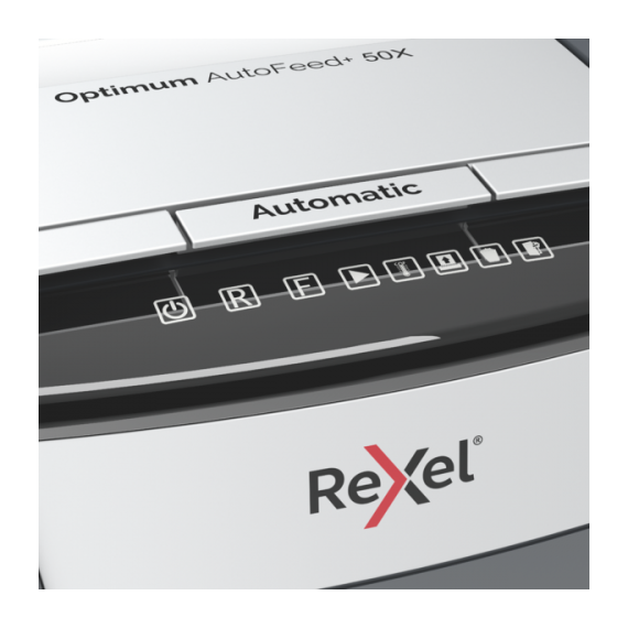 Dokumentu naikiklis Rexel Optimum AutoFeed+ 50XP Cross Cut P4,20l(Replace Rexel Auto+ 60X)