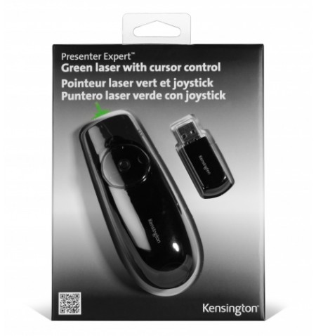 Prezentacijos pultelis Kensington Expert su žaliu lazeriu