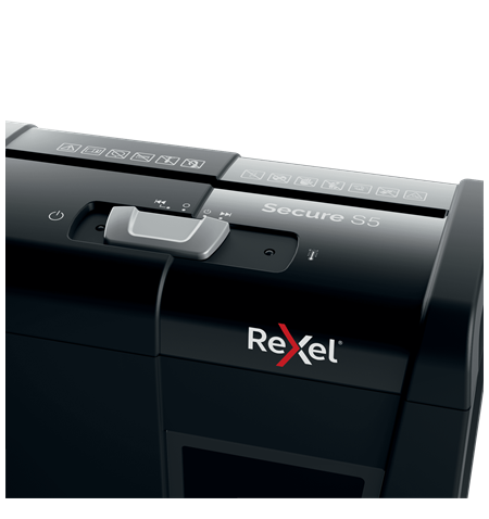 Dokumentu naikiklis Rexel Secure S5 Strip P2, 5 lapai, 10L