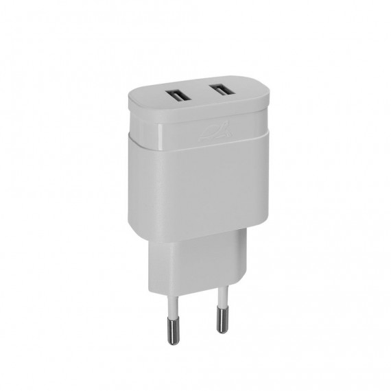 MOBILE CHARGER WALL 2.4A/WHITE PS4122 W00 RIVACASE