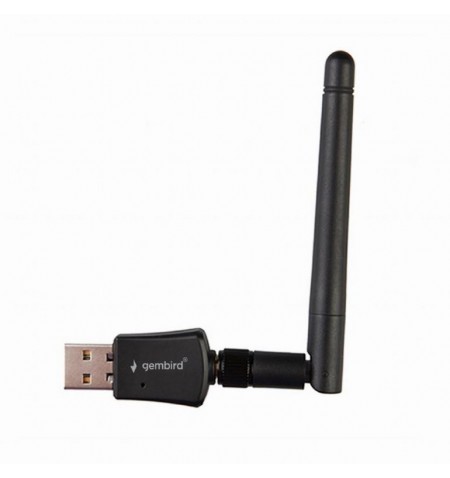 WRL ADAPTERIS 300 MBPS USB HIGH/POWER WNP-UA300P-02 GEMBIRD