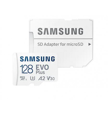 ATMINTIES MIKRO SDXC EVO+ 128GB/V30 W/A MB-MC128KA/EU SAMSUNG