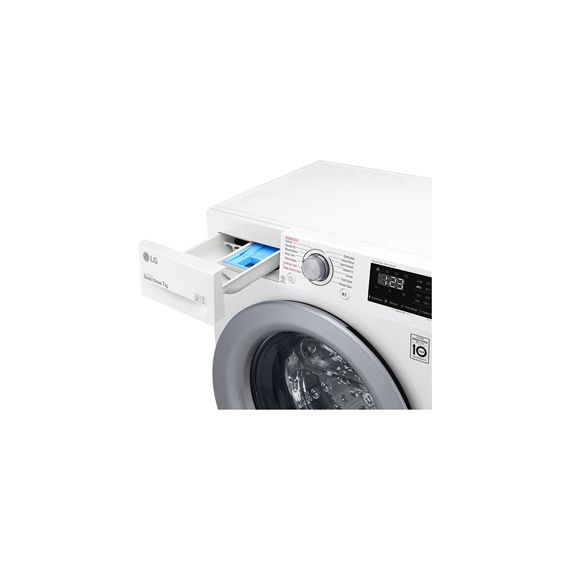 LG Washing Mashine F2WV3S7S4E Energy efficiency class D, Front loading, Washing capacity 7 kg, 1200 RPM, Depth 48 cm, Width 60 c