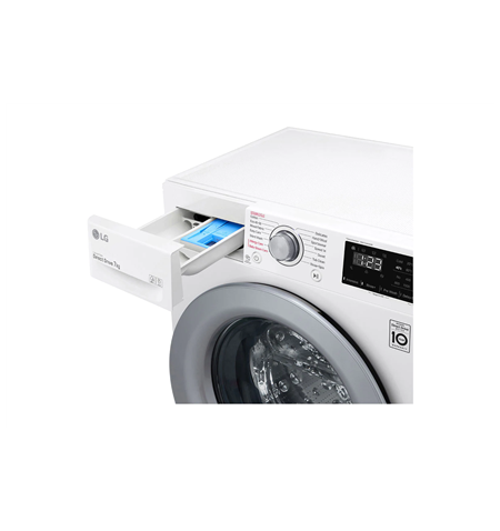 LG Washing Mashine F2WV3S7N3E Energy efficiency class D, Front loading, Washing capacity 7 kg, 1200 RPM, Depth 48 cm, Width 60 c
