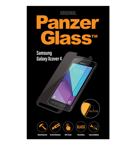 PanzerGlass 7116 Samsung, Galaxy Xcover 4, Tempered glass, Transparent