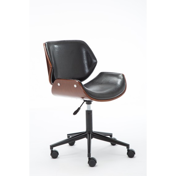 Topeshop FOTEL TONY ORZECH/CZ biuro kėdė