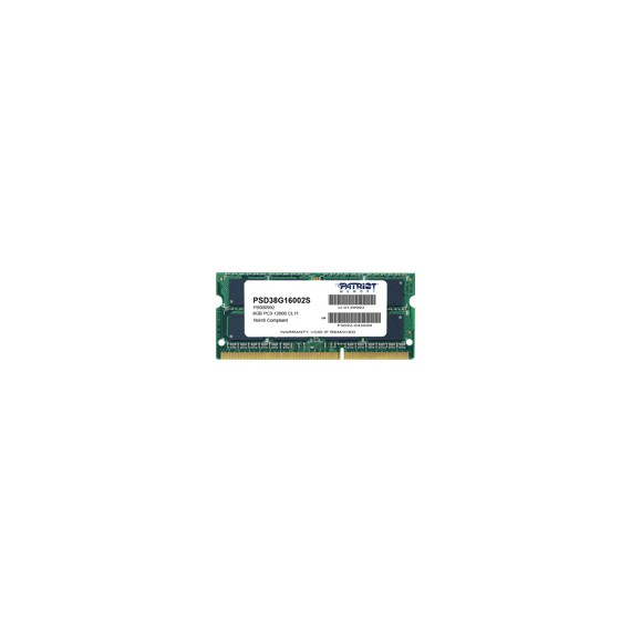 PATRIOT DDR3 SL 8GB 1600MHZ SODIMM