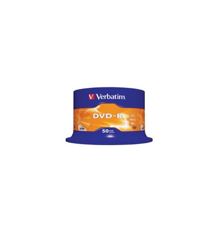 VERBATIM 50x DVD-R 4,7 GB 16x SP