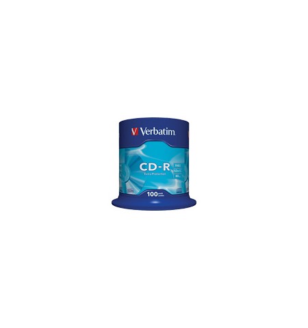 VERBATIM CD-R 80 min. / 700 MB 52x 100-p