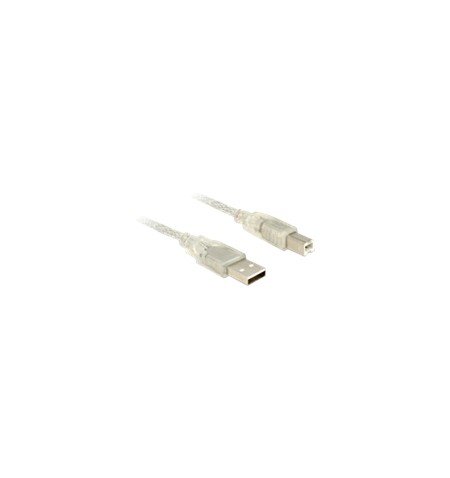 DELOCK Cable USB 2.0 Type-A   Type-B 5 m