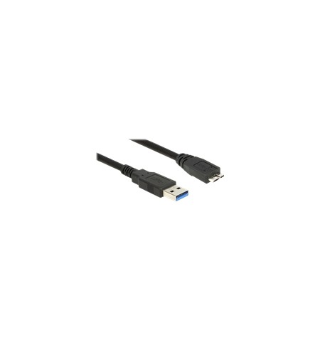 DELOCK  Cable USB3.0 Type-A Micro-B 3.0m