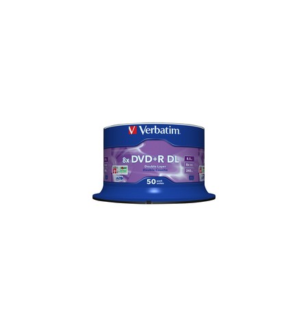 VERBATIM 43758 DVD+R DL Verbatimspind