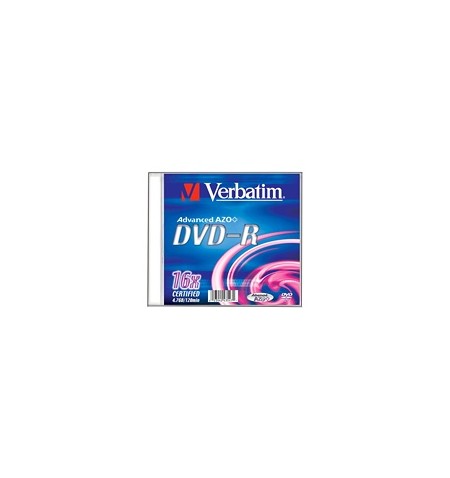 VERBATIM DVD-R Verbatim slim 4.7Gb 20pc