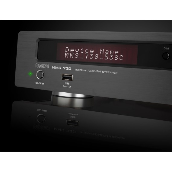 MAGNAT MMS 730 Tinklo grotuvas DAB+ FM USB Wi-Fi Bluetooth Juoda