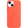 iPhone 13 mini Silicone Case with MagSafe - Nectarine,Model A2705