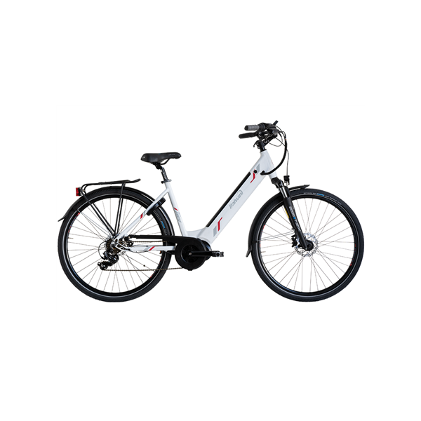 Italwin Trend Unisex, E-Bike, Motor power 250 W, Wheel size 28  , Warranty 24 month(s), White