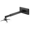 Maclean MC-945 Wall Mount Holder for Short Distance Video Projector Bracket 360° Rotatable 15kg