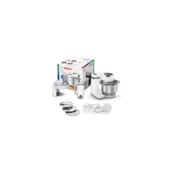 Bosch Kitchen Machine MUMS2EW20	 2700 W, Number of speeds 4, Bowl capacity 3.8 L, Blender, White