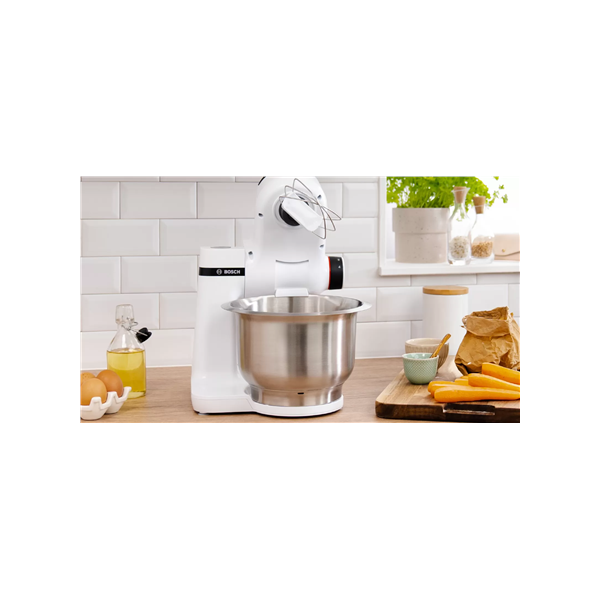 Bosch Kitchen Machine MUMS2EW20	 2700 W, Number of speeds 4, Bowl capacity 3.8 L, Blender, White