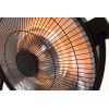 SUNRED Heater RSS16, Retro Bright Standing Infrared, 2100 W, Black