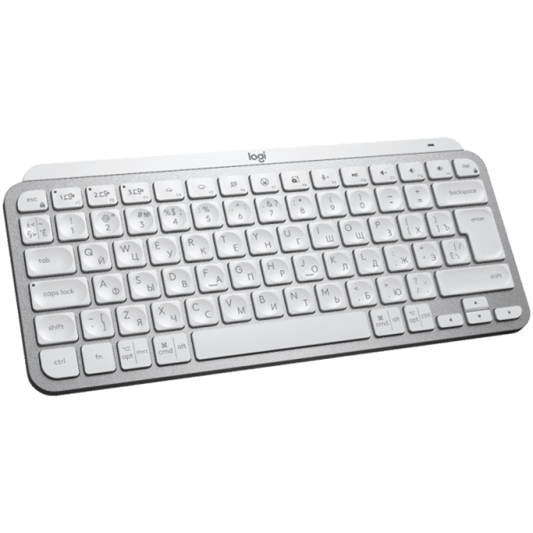 LOGITECH MX Keys Mini Bluetooth Illuminated Keyboard - PALE GREY - RUS