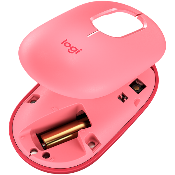 LOGITECH POP Bluetooth Mouse - HEARTBREAKER-ROSE