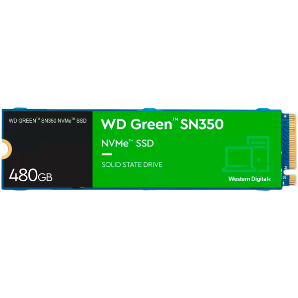 SSD WD Green (M.2, 480GB, PCIE GEN3)