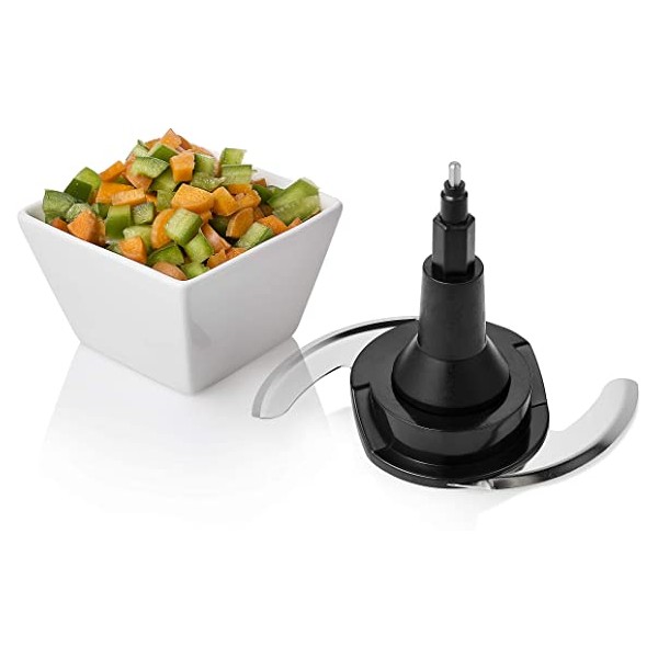 Tristar Food Processor MX-4822	 600 W, Bowl capacity 1.5 L, Number of speeds 2, Silver