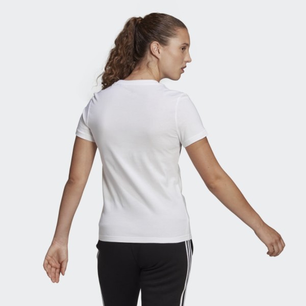 Moteriški marškinėliai Adidas Essentials Baltas GL0768